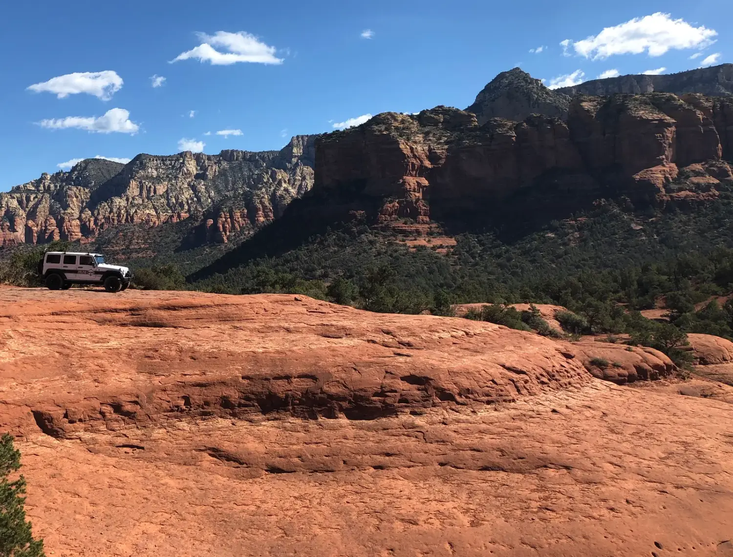 Executive off-road offsite on the red rock of Sedona, Arizona